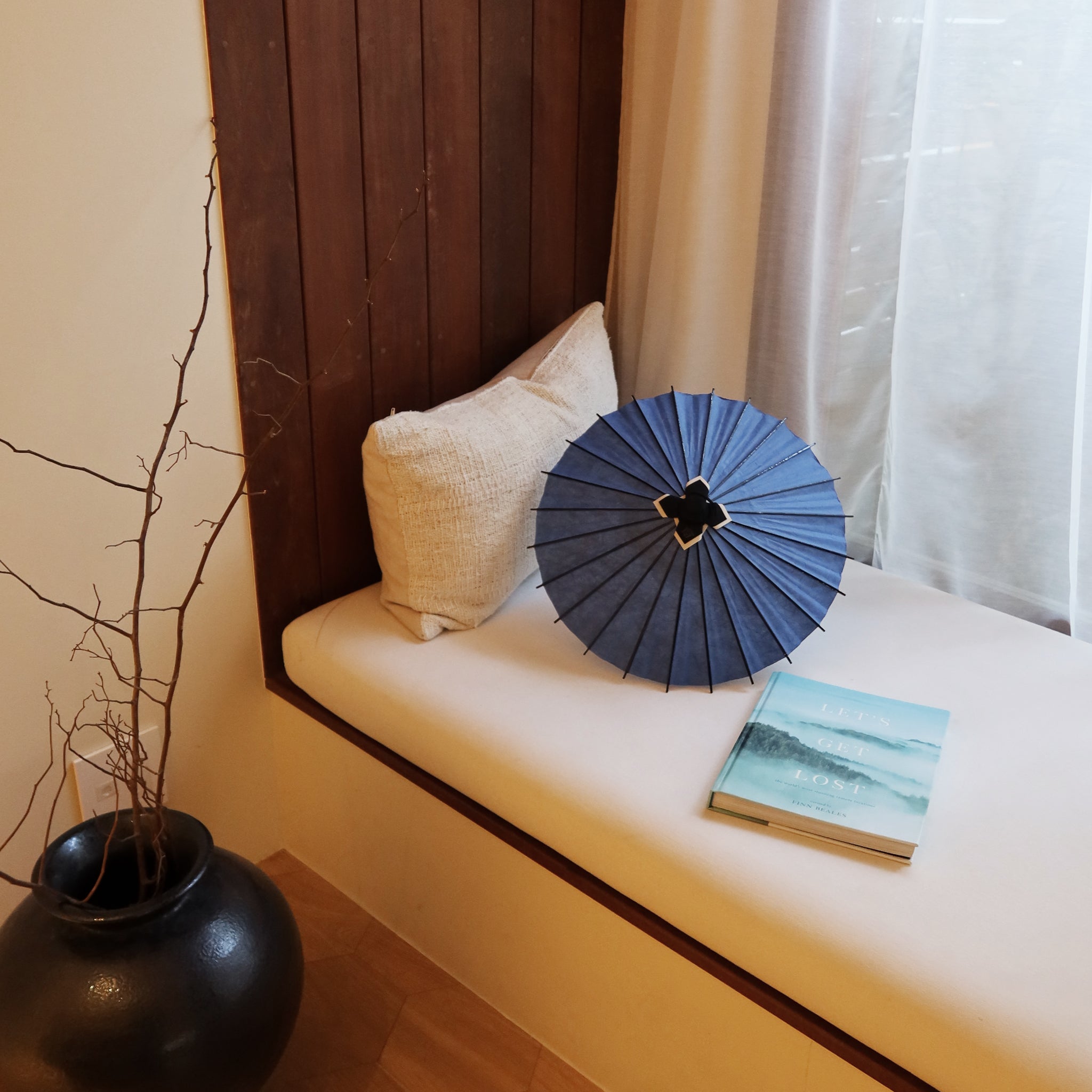 Ai - unryu | Authentic Hime - Wagasa (Indigo Blue) - KURAKURA