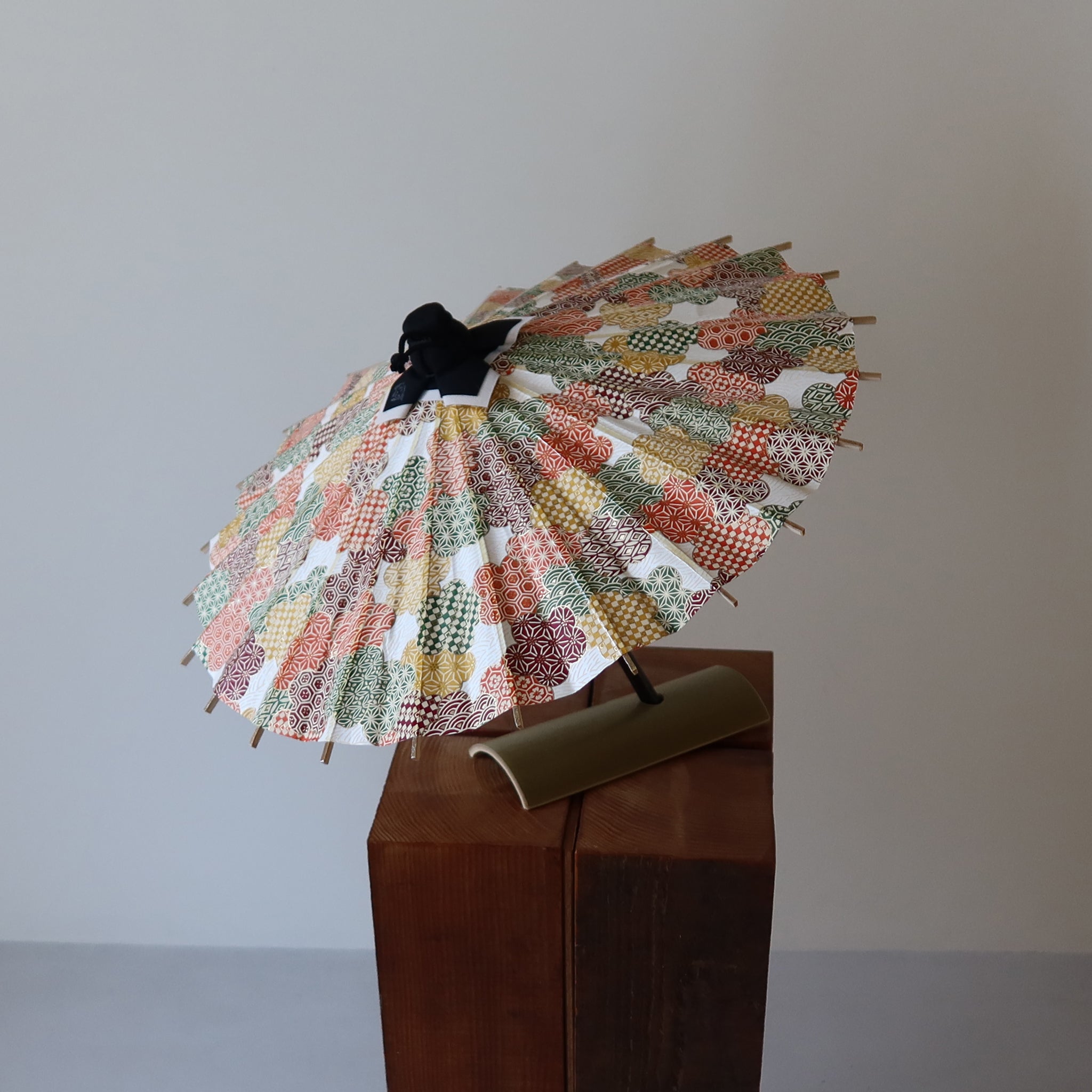 Korin Umegasane | Authentic Kyo - Yuzen Hime - Wagasa - KURAKURA