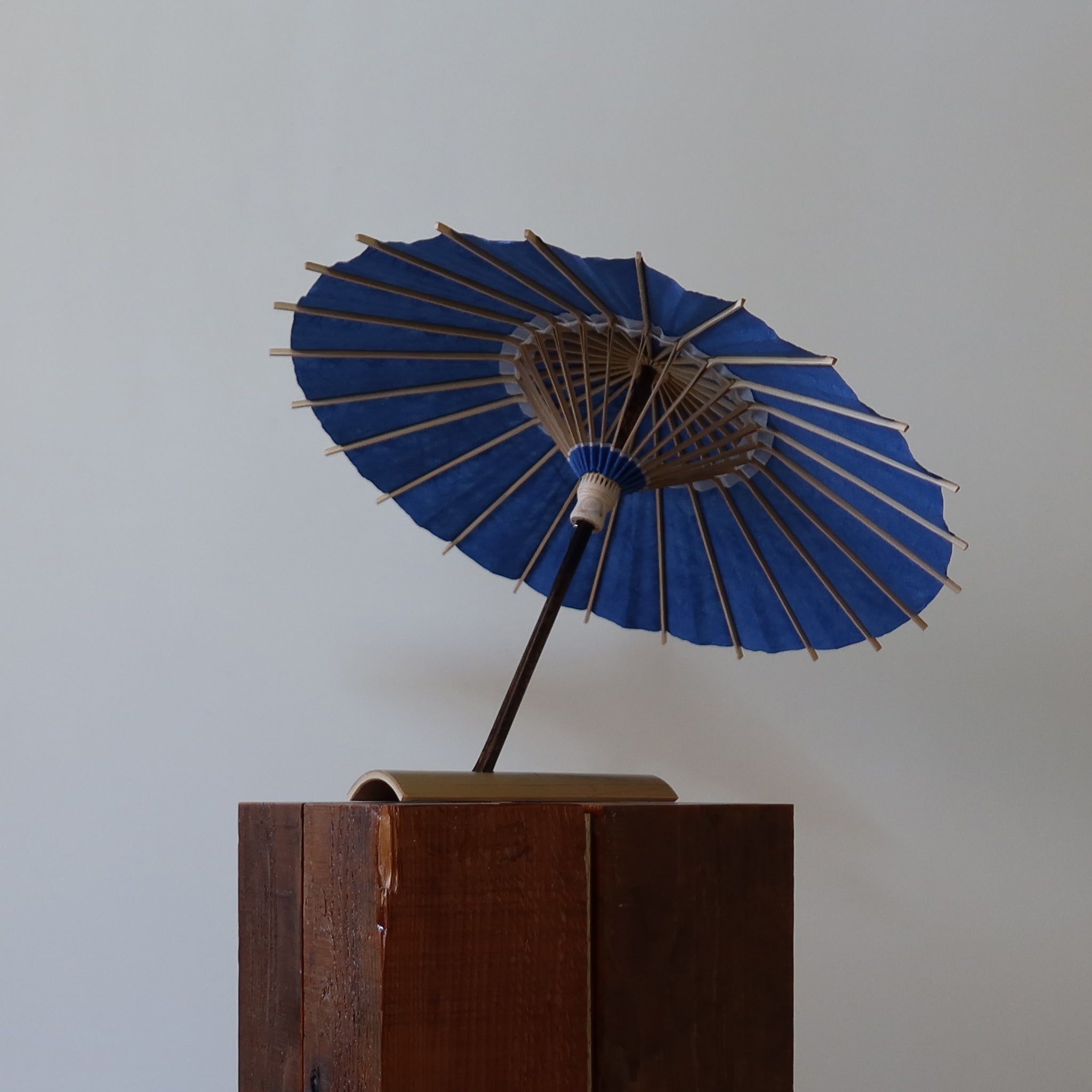 Ai - unryu | Authentic Hime - Wagasa (Indigo Blue) - KURAKURA