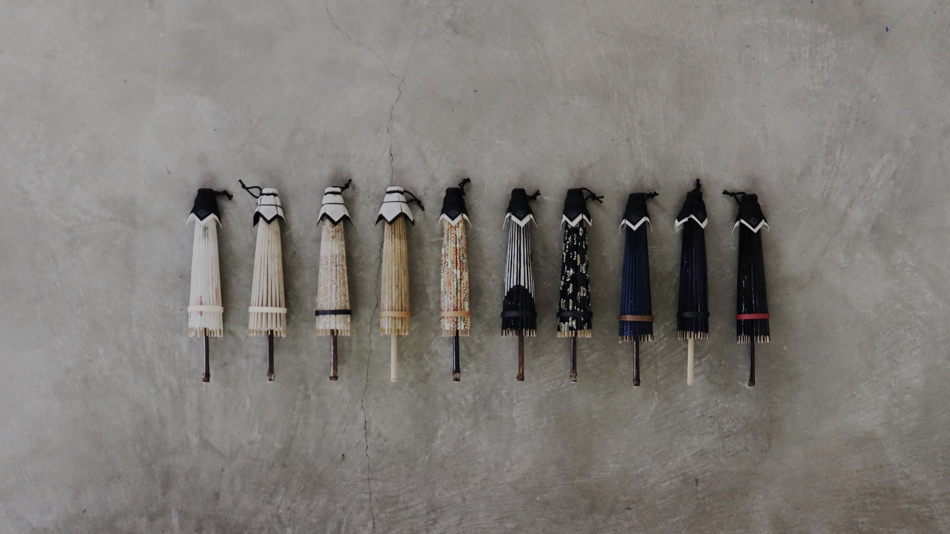 Traditional Japanese Wagasa umbrella, Kyoto